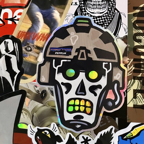 Bucket Head Sticker - Tactical Outfitters