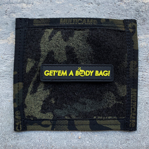Dangerous Goods®️ “Get’em A Body Bag ” PVC Morale Patch - Tactical Outfitters