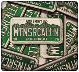 MOUNTAINS ARE CALLING LICENSE PLATE MORALE PATCHES - Tactical Outfitters