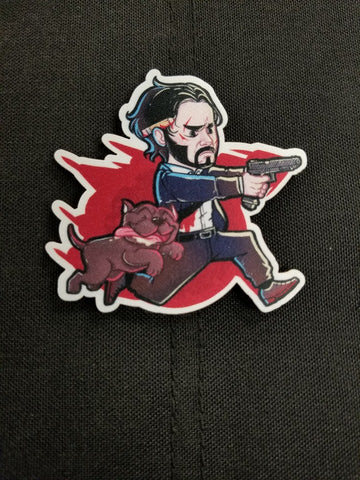 John Wick and Pup Morale Patch - Tactical Outfitters