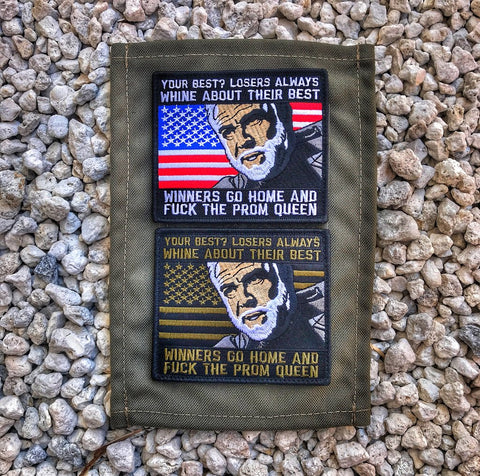 Losers Always Whine About Their Best Morale Patch - American Flag Edition - Tactical Outfitters