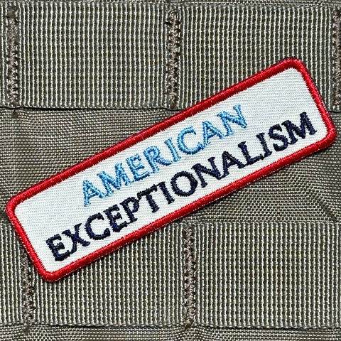 AMERICAN EXCEPTIONALISM MORALE PATCH - Tactical Outfitters