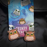 GRUMPY BARN OWL PVC MORAL PATCH SET - Tactical Outfitters