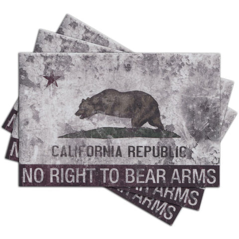NO RIGHT TO BEAR ARMS STICKER - Tactical Outfitters