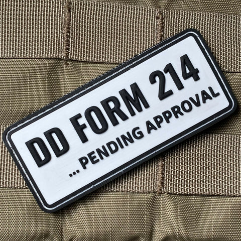 DD214 PENDING APPROVAL PVC MORALE PATCH - Tactical Outfitters