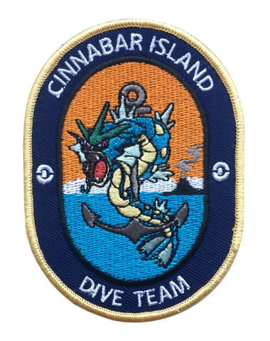 CINNABAR ISLAND DIVE TEAM MORALE PATCH - Tactical Outfitters
