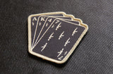 AK47 PLAYING CARDS MORALE PATCH - Tactical Outfitters
