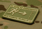 Emergency Carbine 3D PVC Morale Patch - Tactical Outfitters