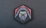 FIRST ORDER KYLO REN 3D PVC GITD MORALE PATCH - Tactical Outfitters