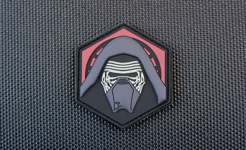 FIRST ORDER KYLO REN 3D PVC GITD MORALE PATCH - Tactical Outfitters