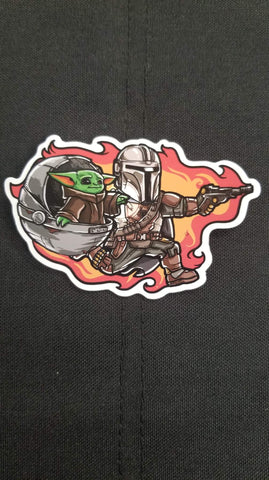 Daddylorian and Da Keiki Sticker - Tactical Outfitters