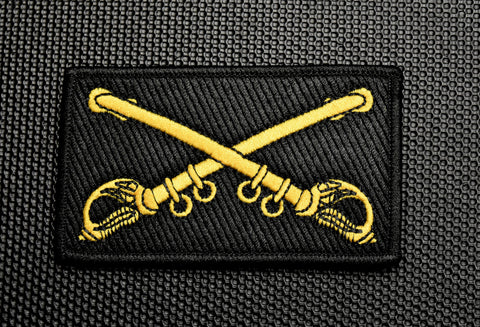 CROSSED SABRES PREMIUM MORALE PATCH - Tactical Outfitters