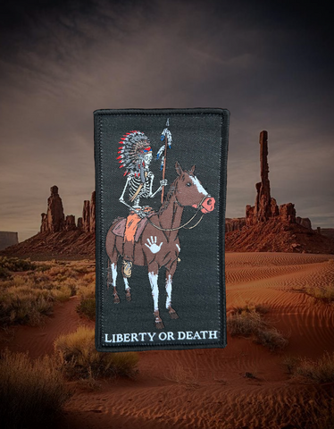 Liberty Or Death Chief Morale Patch - Tactical Outfitters