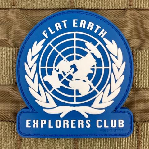 FLAT EARTH EXPLORERS CLUB MORALE PATCH - Tactical Outfitters