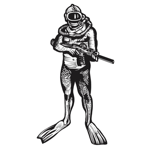 FROGMAN STICKER - Tactical Outfitters