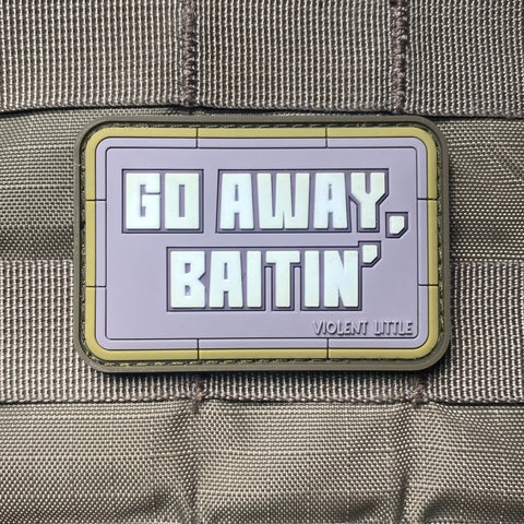 BAITIN' PVC MORALE PATCH - Tactical Outfitters