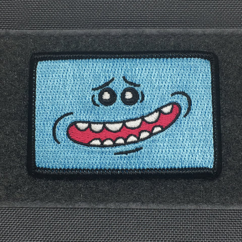 Rick And Morty Mr. Meeseeks Patch Cartoon Network Animation Embroidered  Iron On – Patch Collection