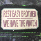 Rest Easy Brother PVC Morale Patch - Tactical Outfitters