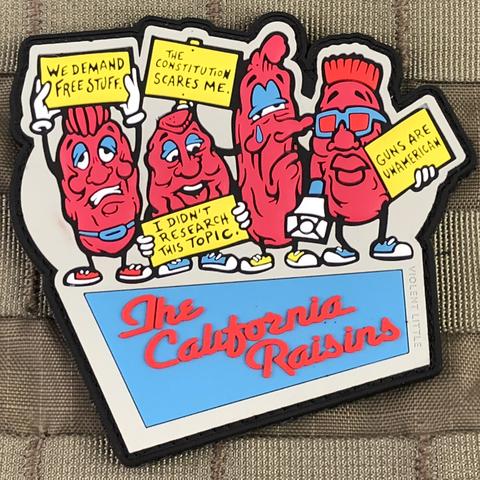 THE CALIFORNIA RAISINS MORALE PATCH - Tactical Outfitters