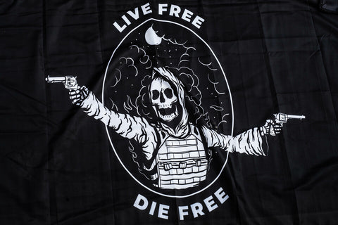 Live Free Die Free Flag - Tactical Outfitters