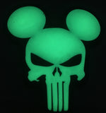 MICKEY SKULL GITD PVC MORALE PATCH - Tactical Outfitters