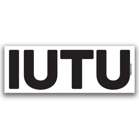 IUTU STICKER - Tactical Outfitters