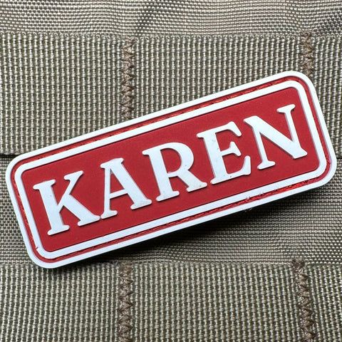 KAREN PVC MORALE PATCH - Tactical Outfitters