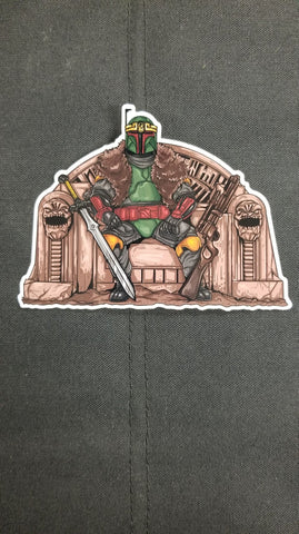 King Boba Sticker - Tactical Outfitters