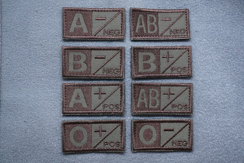 BLOOD TYPE V2 PATCH - Tactical Outfitters