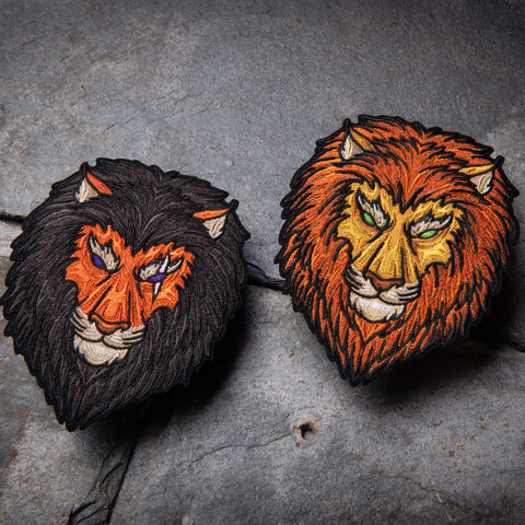 THE LION SERIES MORALE PATCHES - Tactical Outfitters