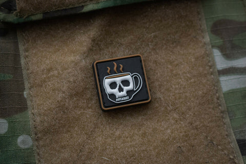 Coffee PVC Cat Eye Morale Patch - Tactical Outfitters