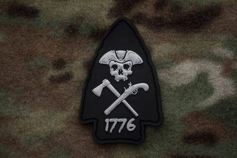 2x3 Skull Tactical Patch, Multitan