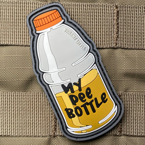 My Pee Bottle PVC Morale Patch - Tactical Outfitters
