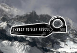 EXPECT TO SELF RESCUE PITON STICKER - Tactical Outfitters
