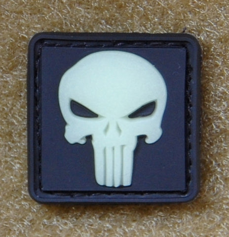 SKULL CAT EYE PVC MORALE PATCH - Tactical Outfitters
