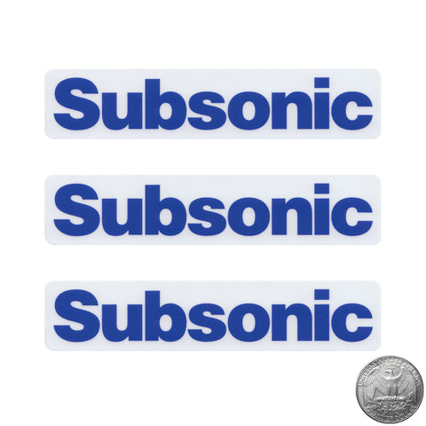 SUBSONIC STICKER - Tactical Outfitters