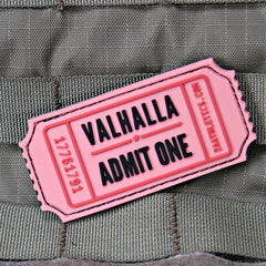 Valhalla Admit One PVC Morale Patch – Tactical Outfitters
