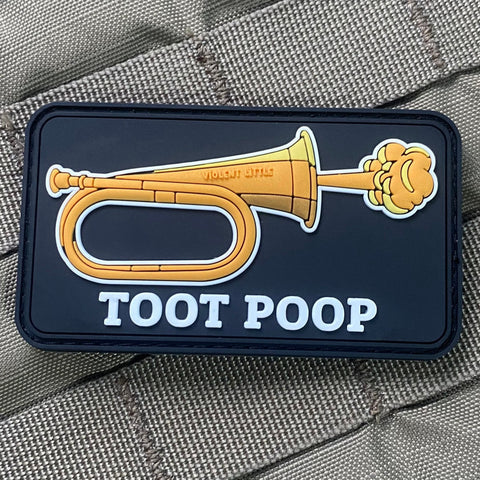 Toot Poop PVC Morale Patch - Tactical Outfitters