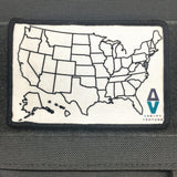 ADRIFT VENTURE US TRAVEL TRACKER MAP MORALE PATCH - Tactical Outfitters