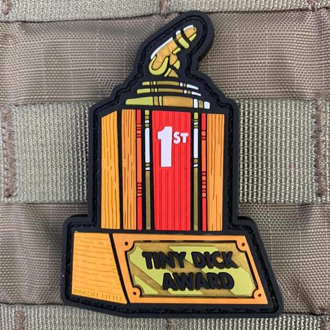 TINY DICK AWARD PVC MORALE PATCH - Tactical Outfitters