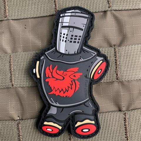BLACK KNIGHT PVC MORALE PATCH - Tactical Outfitters