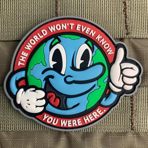 Uncaring World PVC Morale Patch - Tactical Outfitters