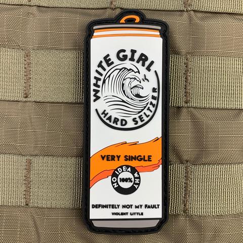 Very Single White Girl Hard Seltzer PVC Morale Patch - Tactical Outfitters
