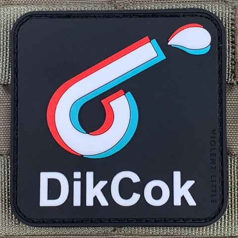 DIKCOK PVC MORALE PATCH - Tactical Outfitters