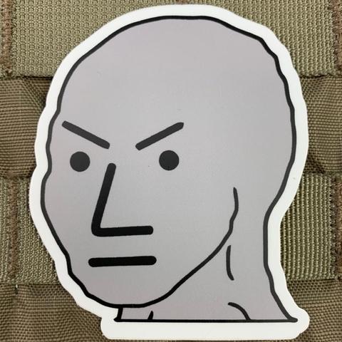 ANGRY NPC STICKER - Tactical Outfitters