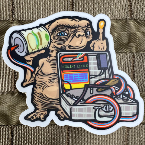 ET PHONE HOME DIAL-UP STICKER - Tactical Outfitters