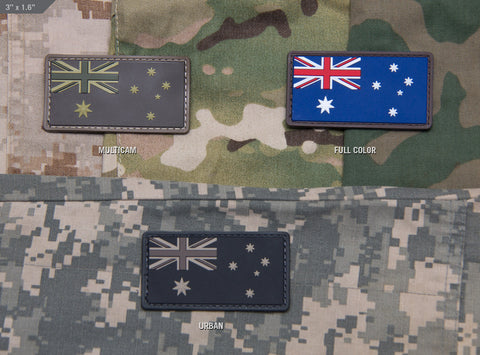 AUSTRALIAN FLAG PVC MORALE PATCH - Tactical Outfitters