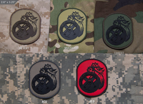 BERSERKER PVC MORALE PATCH - Tactical Outfitters