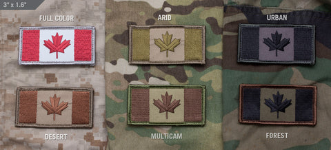 CANADIAN FLAG PATCH - Tactical Outfitters