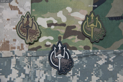 COSTA LUDUS TRIDENT PVC MORALE PATCH - Tactical Outfitters